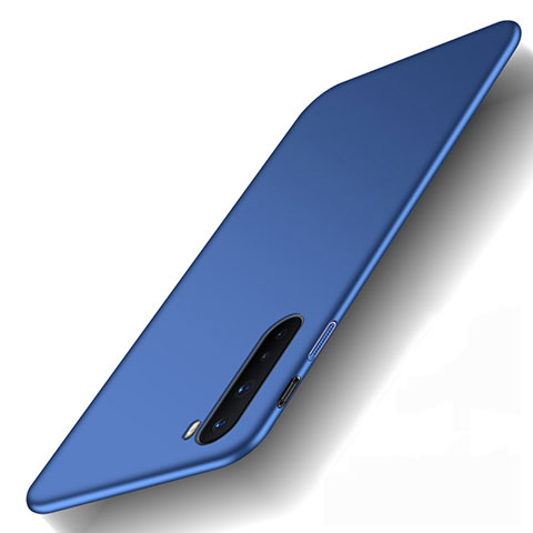 Custodia Plastica Rigida Cover Opaca M01 per OnePlus Nord Blu