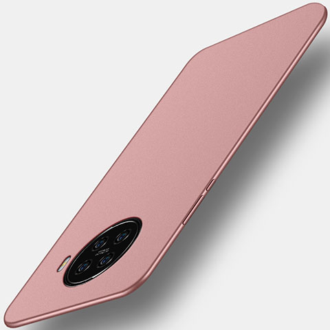 Custodia Plastica Rigida Cover Opaca M01 per Oppo Ace2 Oro Rosa