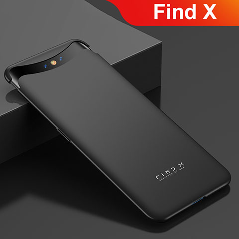 Custodia Plastica Rigida Cover Opaca M01 per Oppo Find X Nero