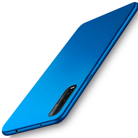 Custodia Plastica Rigida Cover Opaca M01 per Oppo Find X2 Blu