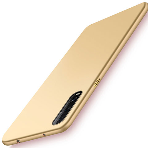 Custodia Plastica Rigida Cover Opaca M01 per Oppo Find X2 Oro