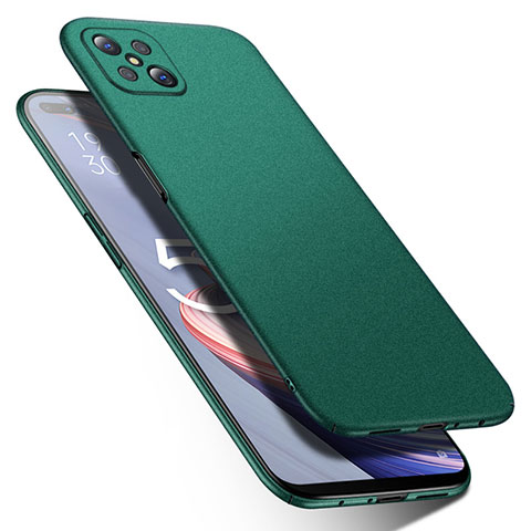 Custodia Plastica Rigida Cover Opaca M01 per Oppo Reno4 Z 5G Verde