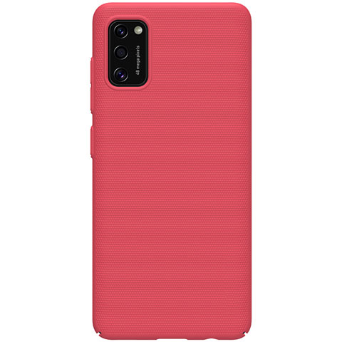 Custodia Plastica Rigida Cover Opaca M01 per Samsung Galaxy A41 Rosso