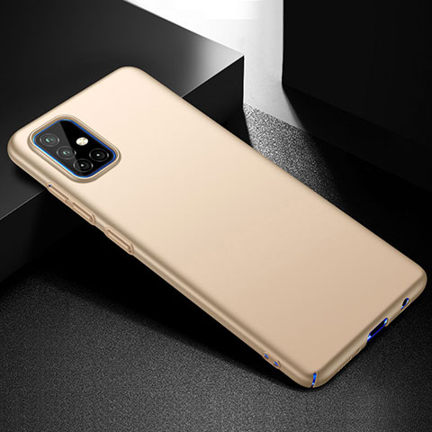 Custodia Plastica Rigida Cover Opaca M01 per Samsung Galaxy A51 4G Oro