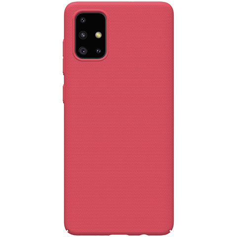 Custodia Plastica Rigida Cover Opaca M01 per Samsung Galaxy A51 5G Rosso