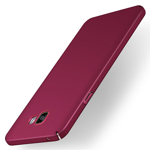 Custodia Plastica Rigida Cover Opaca M01 per Samsung Galaxy A7 (2016) A7100 Rosso
