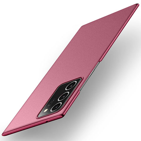 Custodia Plastica Rigida Cover Opaca M01 per Samsung Galaxy Note 20 Ultra 5G Rosso