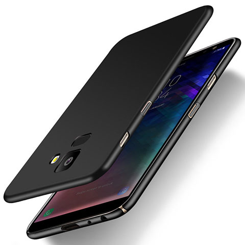 Custodia Plastica Rigida Cover Opaca M01 per Samsung Galaxy On6 (2018) J600F J600G Nero