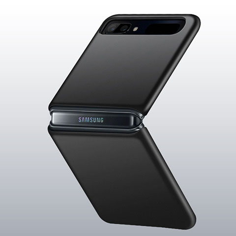 Custodia Plastica Rigida Cover Opaca M01 per Samsung Galaxy Z Flip Nero