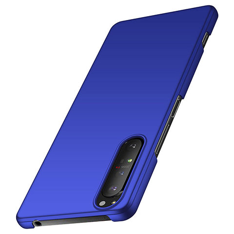 Custodia Plastica Rigida Cover Opaca M01 per Sony Xperia 1 II Blu