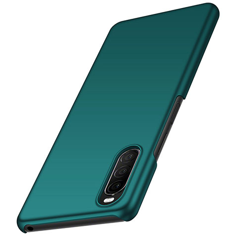 Custodia Plastica Rigida Cover Opaca M01 per Sony Xperia 10 II Verde