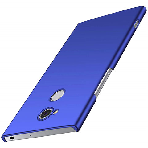 Custodia Plastica Rigida Cover Opaca M01 per Sony Xperia XA2 Plus Blu