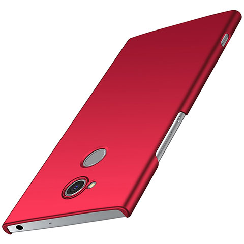 Custodia Plastica Rigida Cover Opaca M01 per Sony Xperia XA2 Rosso