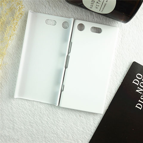 Custodia Plastica Rigida Cover Opaca M01 per Sony Xperia XZ1 Compact Bianco