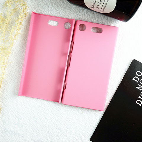 Custodia Plastica Rigida Cover Opaca M01 per Sony Xperia XZ1 Compact Rosa