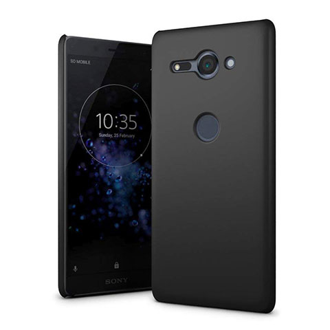 Custodia Plastica Rigida Cover Opaca M01 per Sony Xperia XZ2 Compact Nero