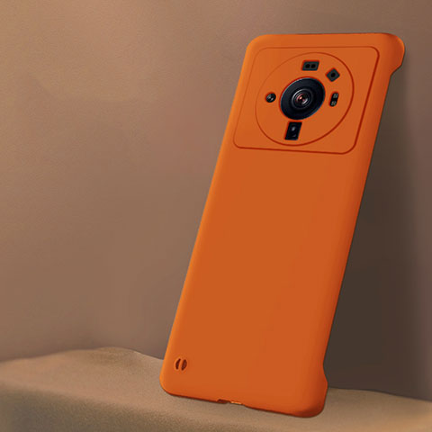 Custodia Plastica Rigida Cover Opaca M01 per Xiaomi Mi 12 Ultra 5G Arancione