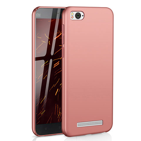 Custodia Plastica Rigida Cover Opaca M01 per Xiaomi Mi 4C Oro Rosa