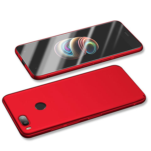 Custodia Plastica Rigida Cover Opaca M01 per Xiaomi Mi A1 Rosso