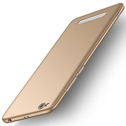 Custodia Plastica Rigida Cover Opaca M01 per Xiaomi Redmi 5A Oro