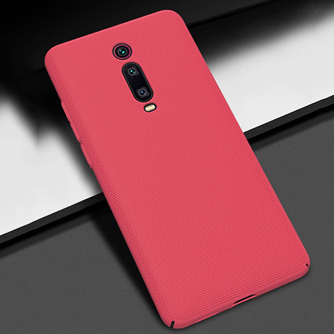 Custodia Plastica Rigida Cover Opaca M01 per Xiaomi Redmi K20 Rosso