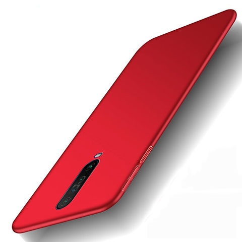 Custodia Plastica Rigida Cover Opaca M01 per Xiaomi Redmi K30 5G Rosso