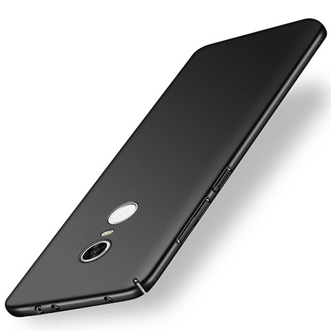 Custodia Plastica Rigida Cover Opaca M01 per Xiaomi Redmi Note 5 Indian Version Nero