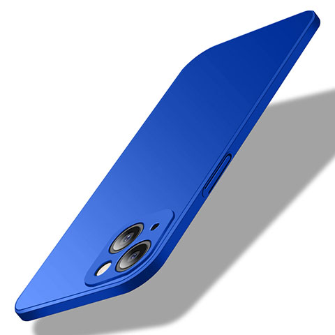 Custodia Plastica Rigida Cover Opaca M02 per Apple iPhone 13 Blu