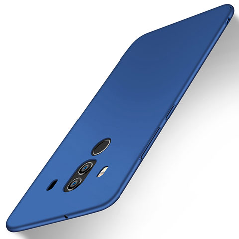 Custodia Plastica Rigida Cover Opaca M02 per Huawei Mate 10 Pro Blu