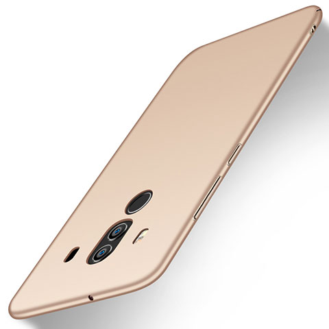 Custodia Plastica Rigida Cover Opaca M02 per Huawei Mate 10 Pro Oro