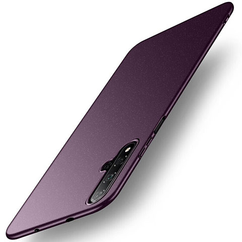 Custodia Plastica Rigida Cover Opaca M02 per Huawei Nova 5T Viola