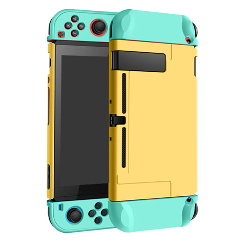 Custodia Plastica Rigida Cover Opaca M02 per Nintendo Switch Giallo