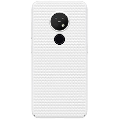 Custodia Plastica Rigida Cover Opaca M02 per Nokia 6.2 Bianco