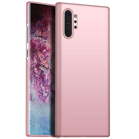 Custodia Plastica Rigida Cover Opaca M02 per Samsung Galaxy Note 10 Plus 5G Oro Rosa