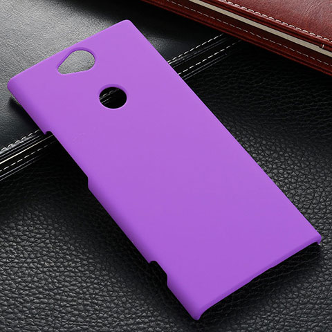 Custodia Plastica Rigida Cover Opaca M02 per Sony Xperia XA2 Plus Viola