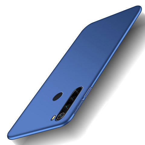 Custodia Plastica Rigida Cover Opaca M02 per Xiaomi Redmi Note 8 (2021) Blu
