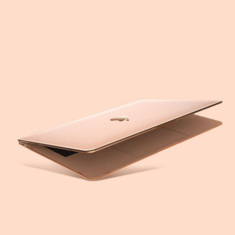 Custodia Plastica Rigida Cover Opaca M03 per Apple MacBook Air 13 pollici (2020) Oro