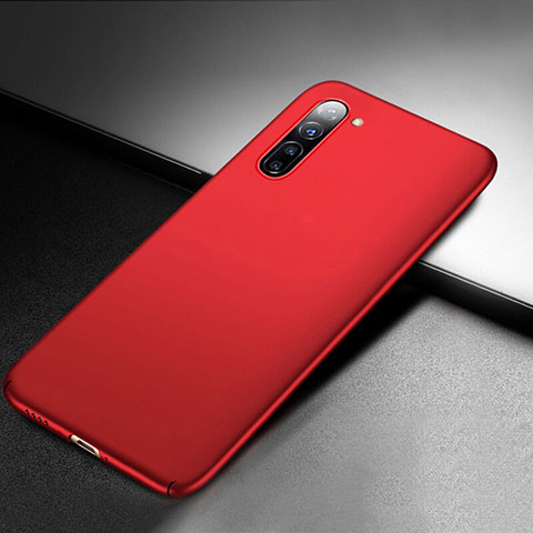 Custodia Plastica Rigida Cover Opaca M03 per Oppo Find X2 Lite Rosso