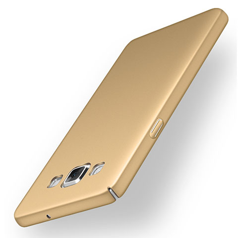 Custodia Plastica Rigida Cover Opaca M03 per Samsung Galaxy A5 Duos SM-500F Oro