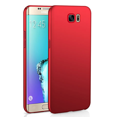 Custodia Plastica Rigida Cover Opaca M03 per Samsung Galaxy S6 Edge SM-G925 Rosso