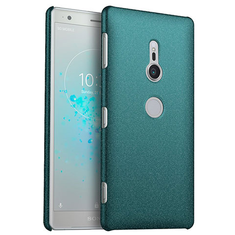 Custodia Plastica Rigida Cover Opaca M03 per Sony Xperia XZ2 Verde