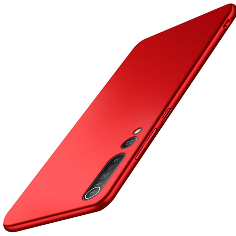 Custodia Plastica Rigida Cover Opaca M03 per Xiaomi Mi 10 Pro Rosso