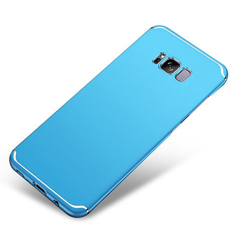 Custodia Plastica Rigida Cover Opaca M04 per Samsung Galaxy S8 Cielo Blu