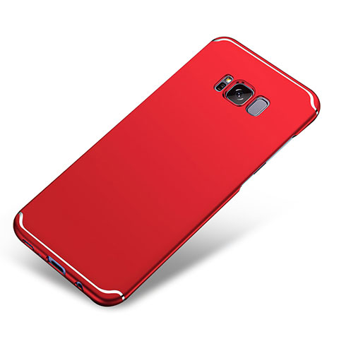 Custodia Plastica Rigida Cover Opaca M04 per Samsung Galaxy S8 Plus Rosso