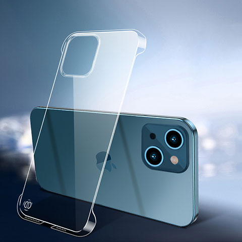 Custodia Plastica Rigida Cover Opaca M05 per Apple iPhone 13 Mini Chiaro