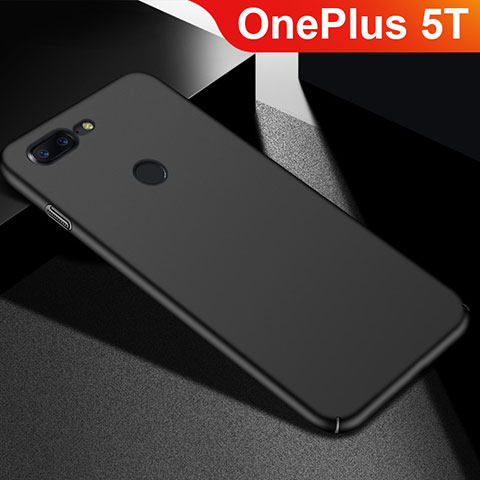 Custodia Plastica Rigida Cover Opaca M05 per OnePlus 5T A5010 Nero