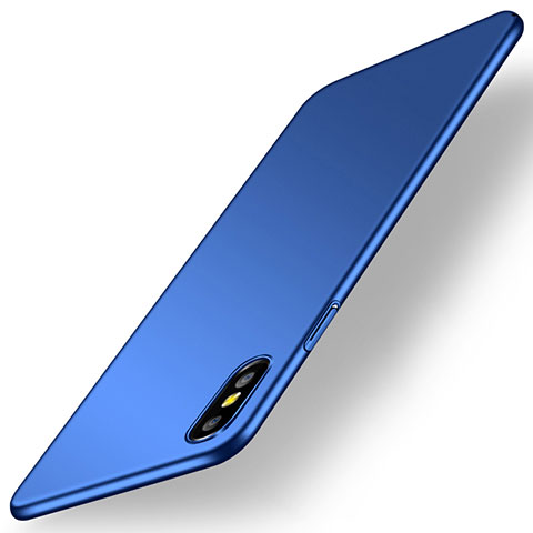 Custodia Plastica Rigida Cover Opaca M15 per Apple iPhone Xs Blu