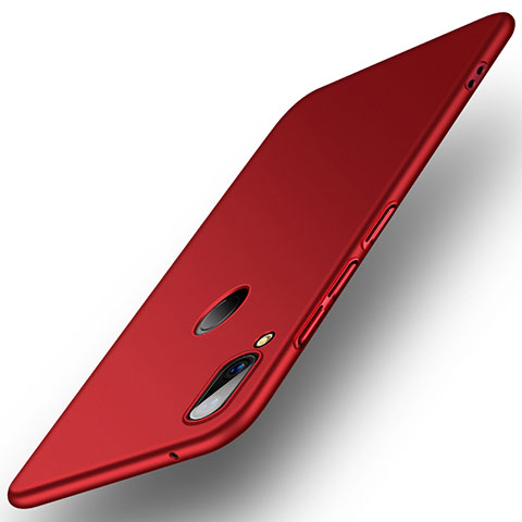 Custodia Plastica Rigida Cover Opaca P01 per Huawei Enjoy 9 Plus Rosso