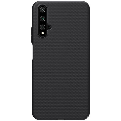 Custodia Plastica Rigida Cover Opaca P01 per Huawei Honor 20 Nero