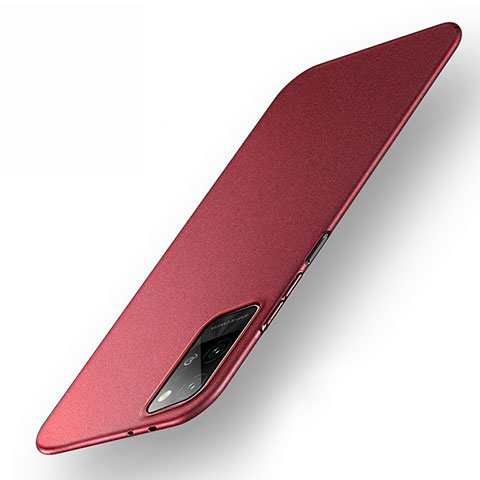 Custodia Plastica Rigida Cover Opaca P01 per Huawei Honor Play4 Pro 5G Rosso